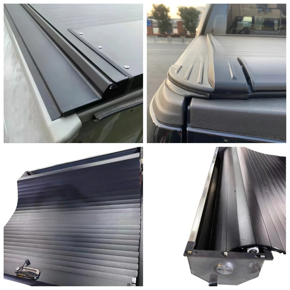 

STLFAluminum Retractable Electric Tonneau Cover Roller Lid Roller Shutter For 4x4 Pickup Ute Truck Hilux Ranger Dmax L200 Np300