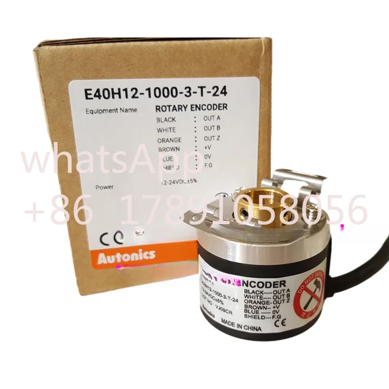 New and Original AUTONICS E40H12-100-3-T-24 E40H12-600-3-T-24 E40H12-1000-3-T-24 Rotary Switch Encoder Absoluto Precios