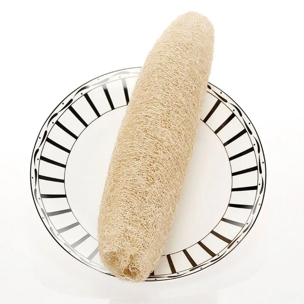 Natural Loofah Luffa Sponge Long Ecological Planting Body Shower Sponge Non-stick Good Absorbency Dishwashing Artifact