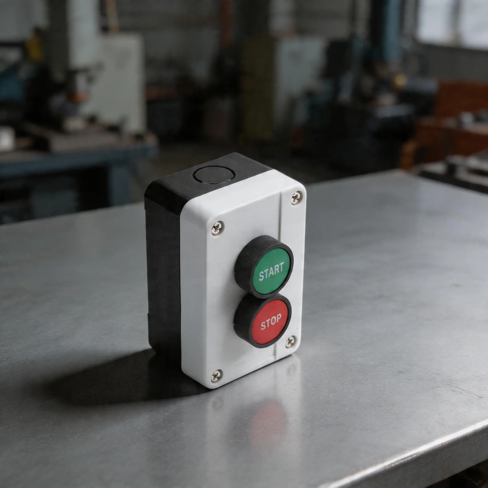 Control Panel Ready Push Button Switch with Easy Mounting Features for Industrial Machinery and Tool Integration