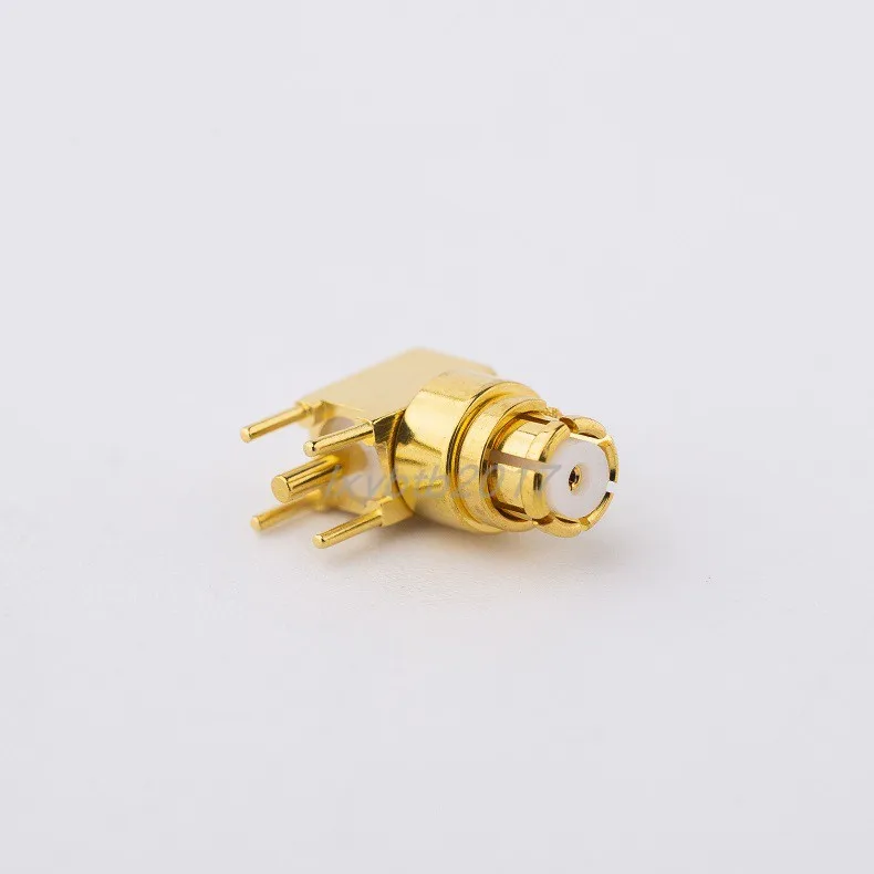 

SMP-KWHD Small Female Elbow SMP-KWE RF Connector PCB Solder Board Female Connector 90 Degree Female Elbow