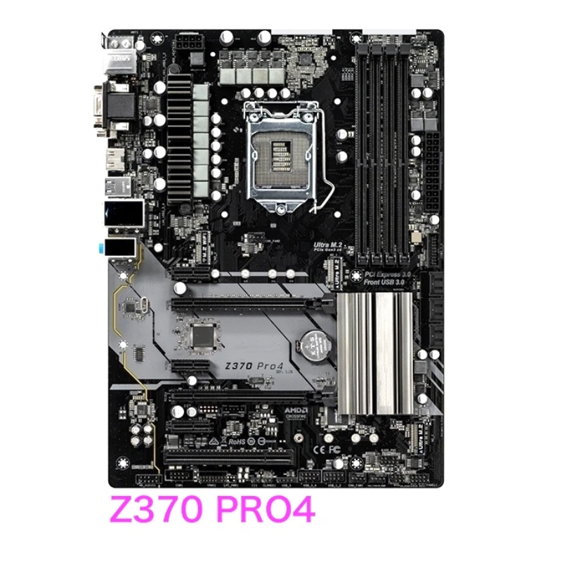 Suitable For ASROCK Z370 Pro4 Motherboard LGA 1151 DDR4 Mainboard 100% Tested OK Fully Work