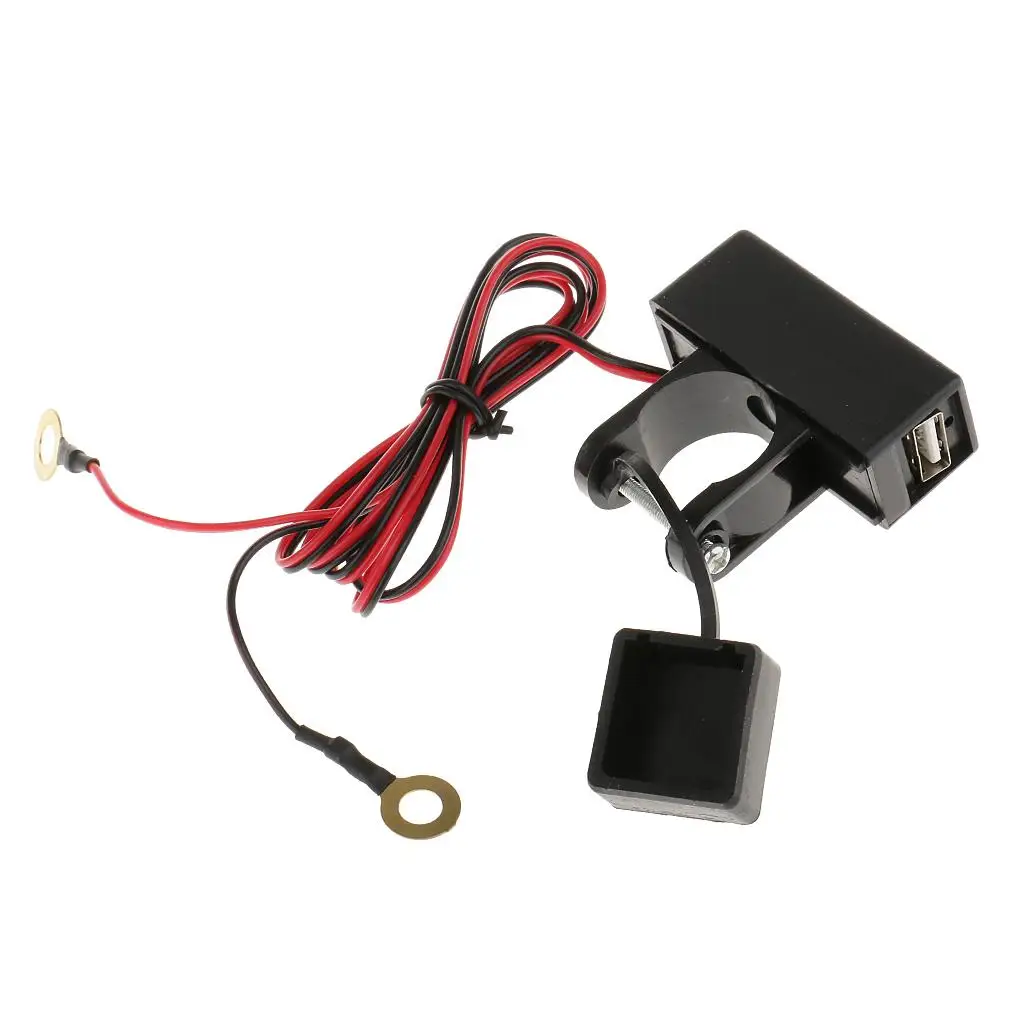 12V-80V Motorcycle USB Powerport Charger for Smartphone Android