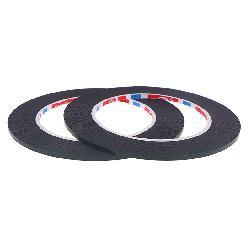 ❤️ 2PC 2/3/4mm 10meters Double Sided Sticky Foam Tape Adhesive LCD Screen Frameless For TV Borderless Curved Display Sealing Fix