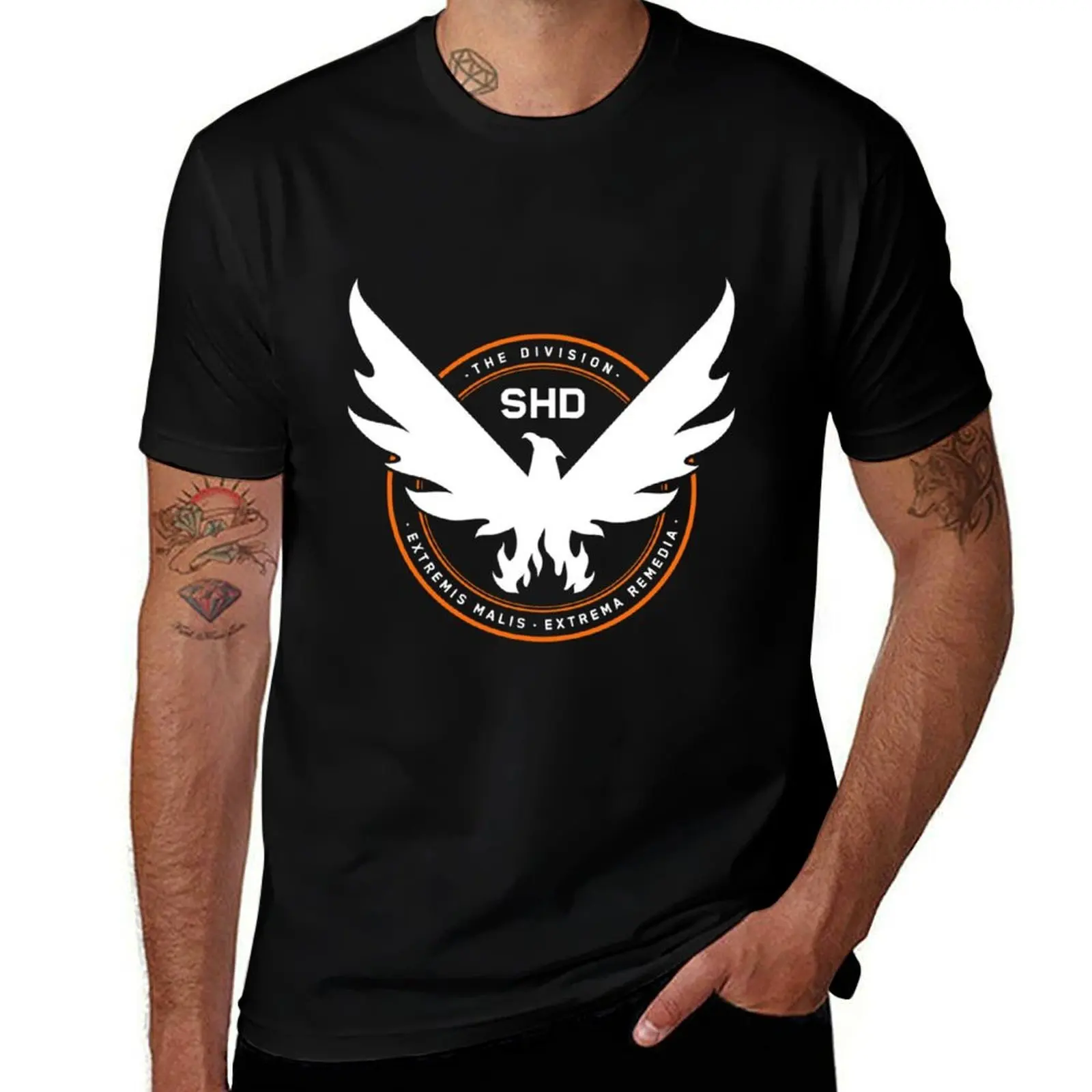 The Division 2 T-Shirt Breathable Workout Short Sleeve Top
