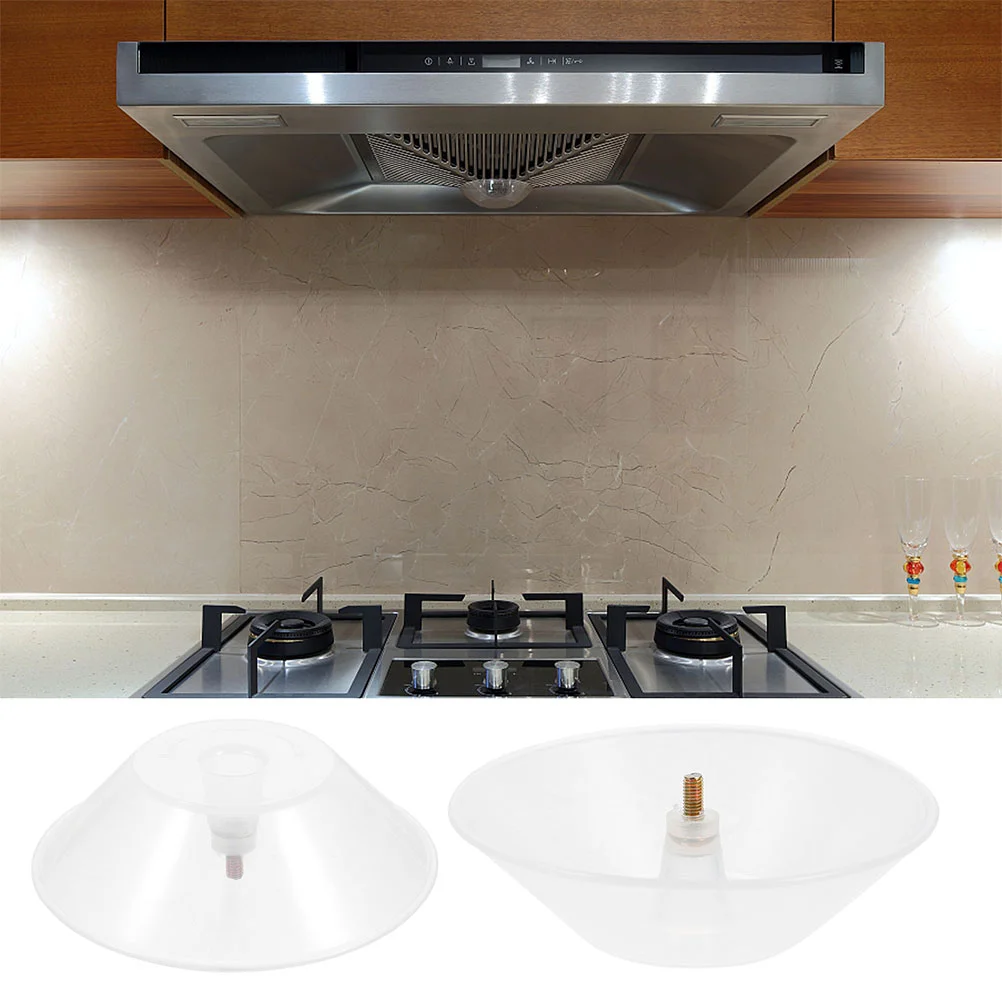 10 Pcs Range Hood Oil Connection Box Hoods Holder for Kitchen Catcher Portable Cup Plastic Collecting Container Bowl