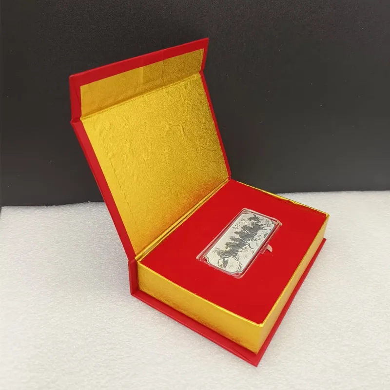 2026 Year of the Horse Silver Bar Souvenir Metal Crafts Zodiac Horse Gift Giving to Customers Activity Gifts