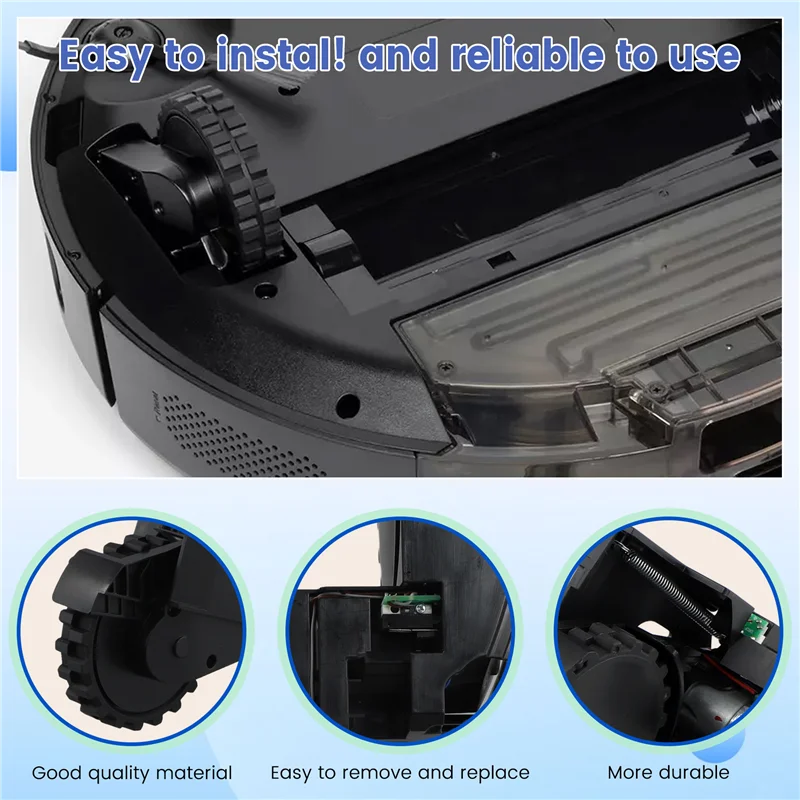 

2025 Trendfor Xiaomi Mijia 1T Robot Vacuum Cleaner Motor Wheel Accessories