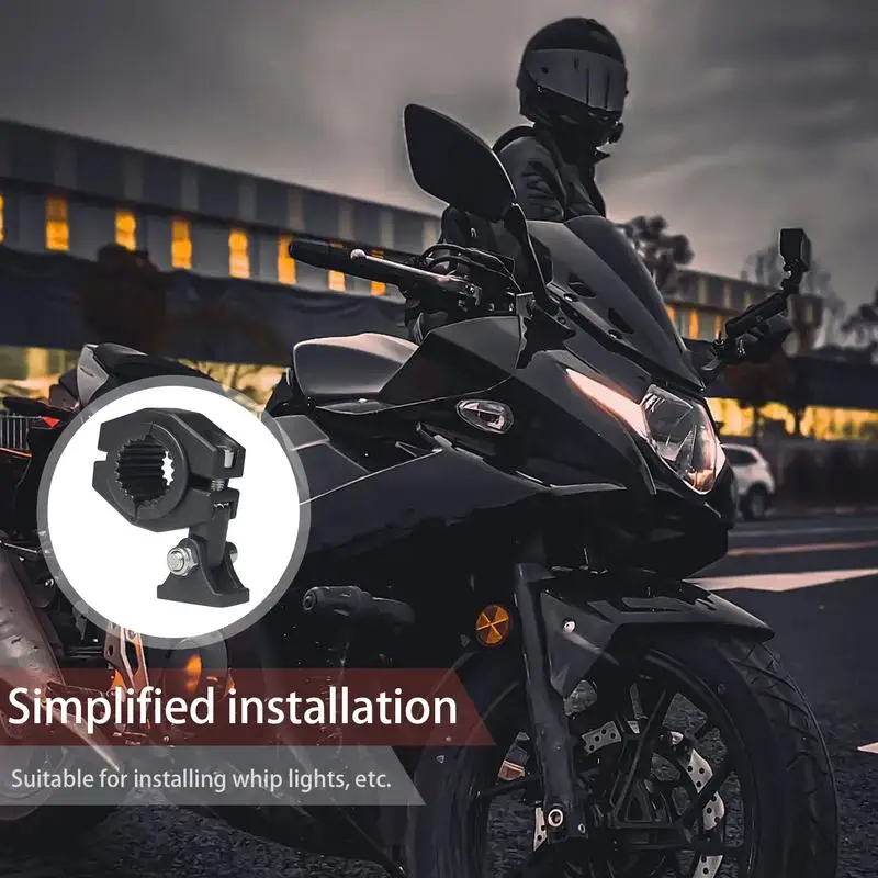 

Motorcycle Spotlight Bracket Aluminum Alloy Spotlight Expansion Bracket Motorcycle Accessories With Coating Surfaces For