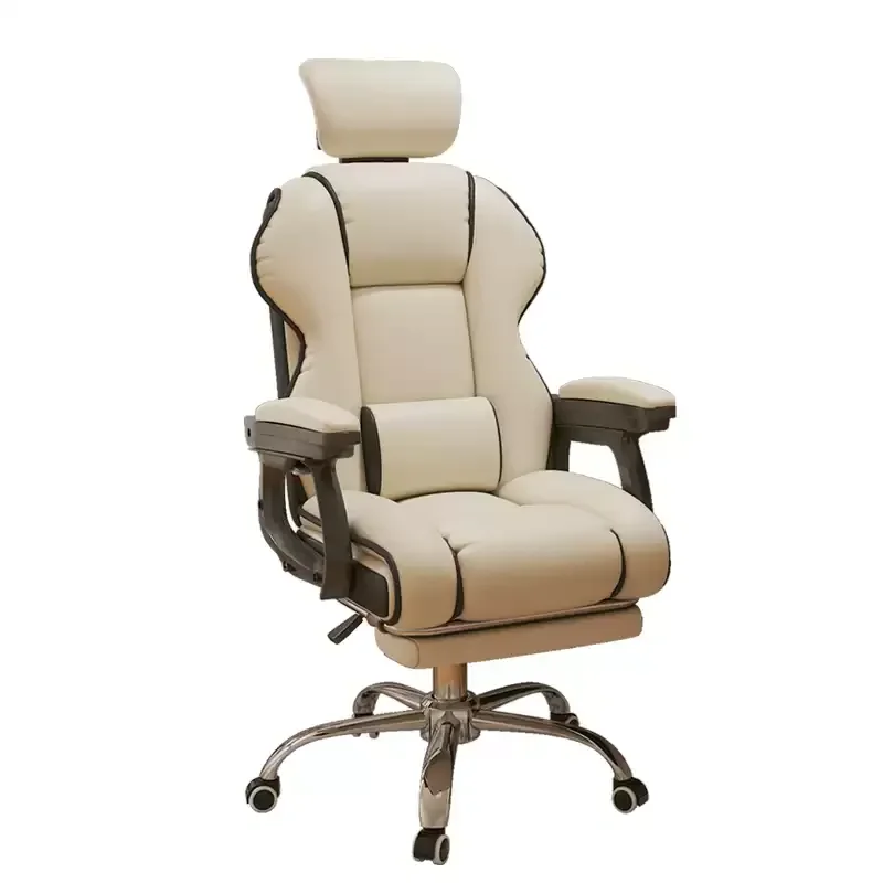 Plastic Chair Anime Gamer Office Chairs Comfy Comfortable Writing Computer Armchair Leather Footrest Ergonomic Cheap Relaxation