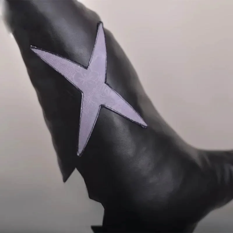 Gra Zenless Zone Zero Ellen Joe Strój pokojówki Cosplay 102cm Skórzany ogon rekina Rekwizyt na Halloween dla kobiet Akcesorium do odgrywania ról ty'4