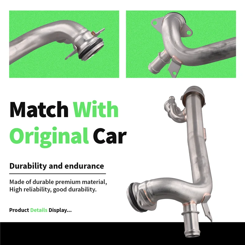 انبوب ماء تبريد المحرك 2642008600 لمرسيدس بنز M264 W205 W213 E200 E300 E350 C160 C180 C200 C300 2642004201