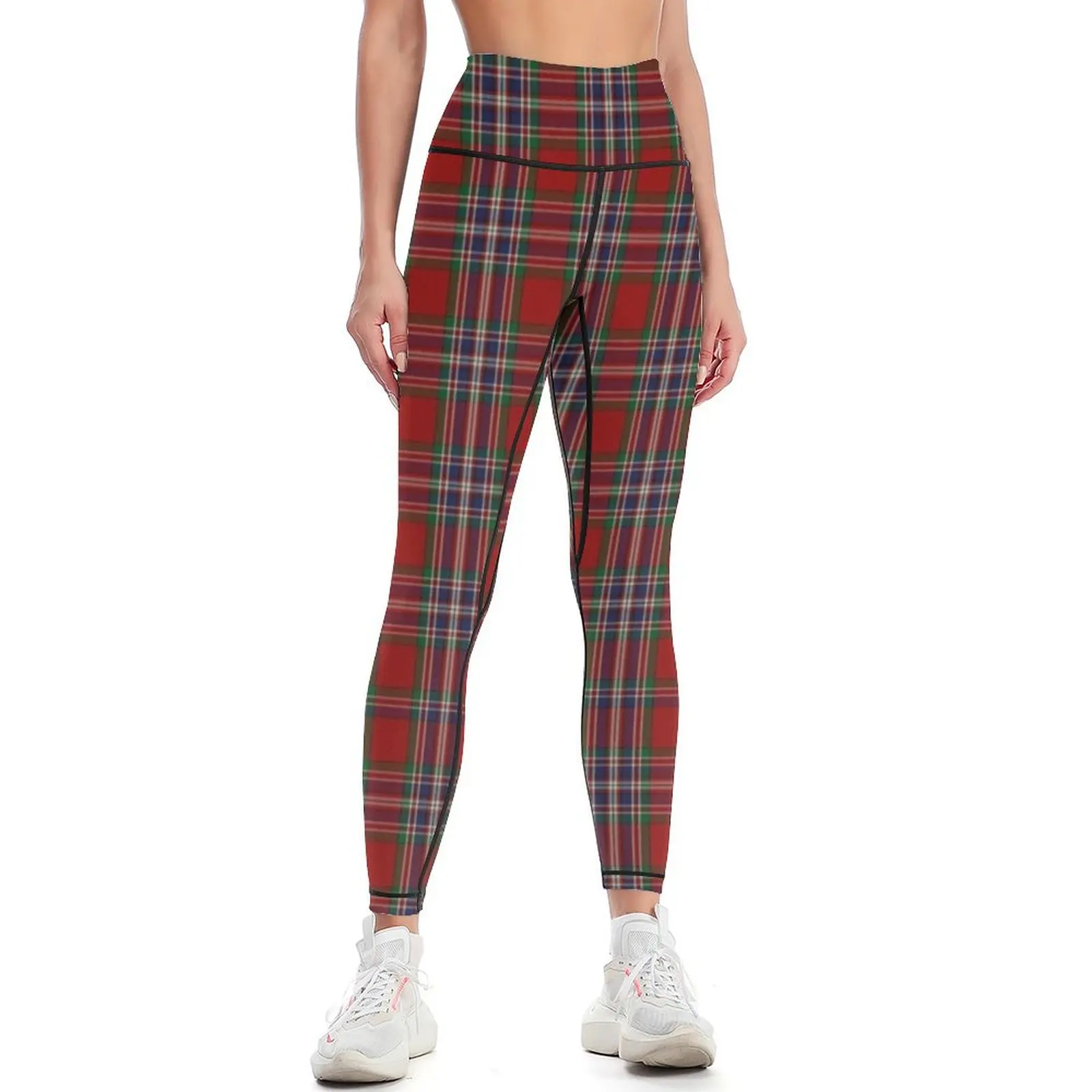 

MacFarlane Clan Tartan (McFarlane) Leggings sports for push up Sports pants for Womens Leggings