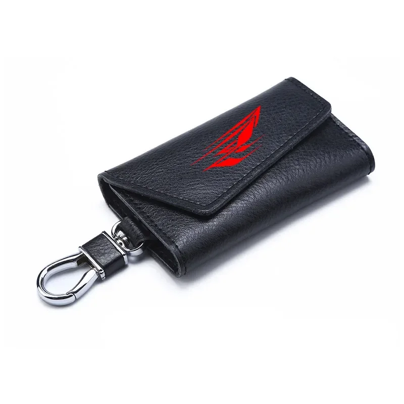 3D cowhide Key key case Holder Chain Collection Keychain for MV Agusta  F4 RR F4RR  Motorcycle Badge Keyring