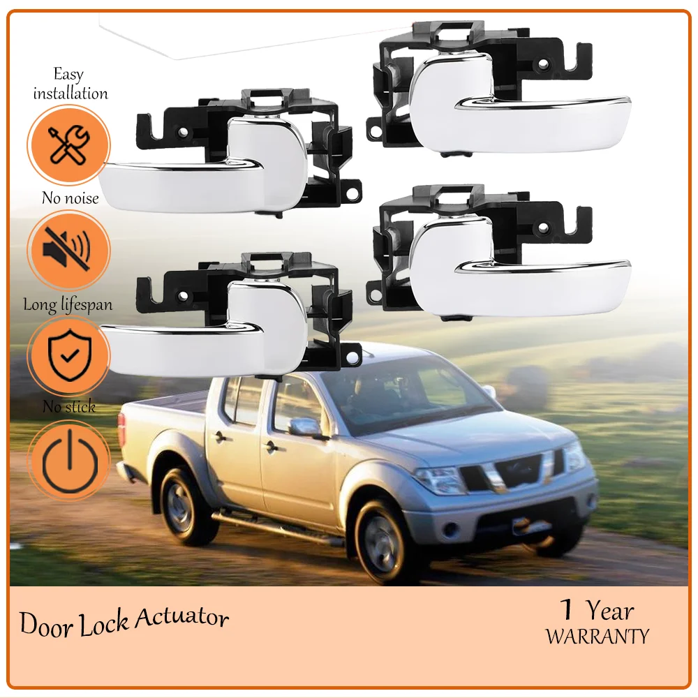 

4Pcs Inner Door Handle Knob Compatible With Nissan D40 Ute 2005-2013 oem 80671-4X02B,80670-4X02B,80671-4X02B,80670-4X02B