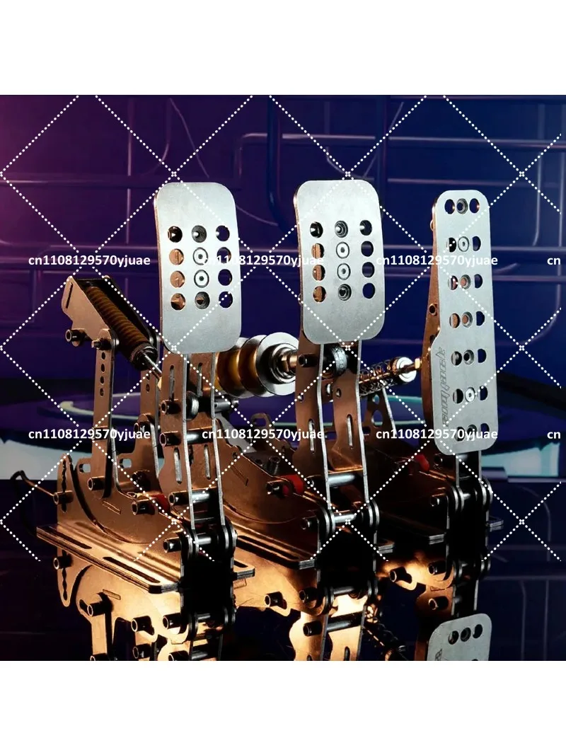 Hydraulic Racing Simulator Pedals 200KG Load Cell HE for Sim Racing Cockpit