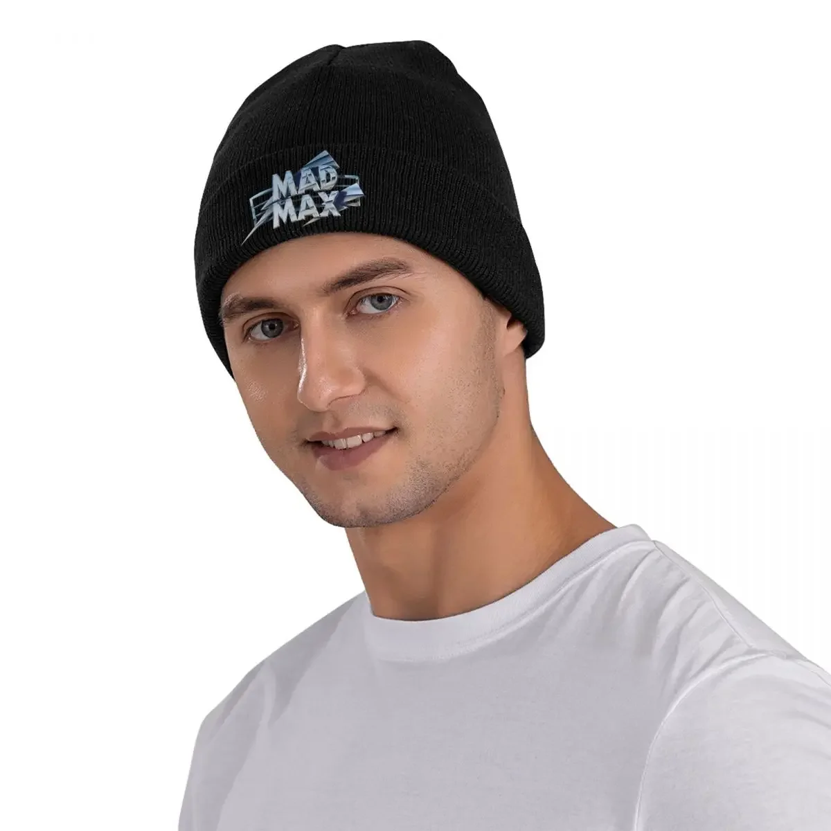 Mad Max Film Title Knitted Hat for Women Men Beanies Winter Hat Warm Cap