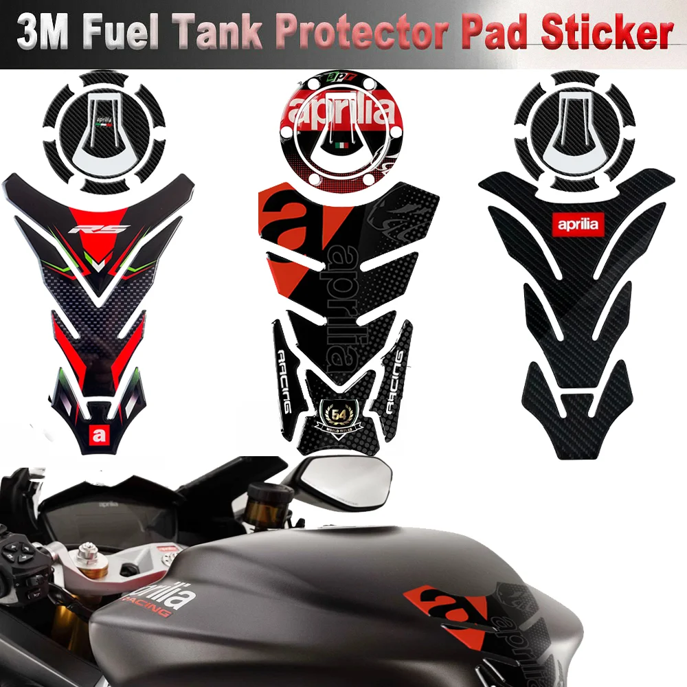 For Aprilia Tank Pad Covers Stickers Motorcycle Accessories Protector Decals RS660 RS125 RS4 RS457 Tuono660 Tuono RS 660 457 125