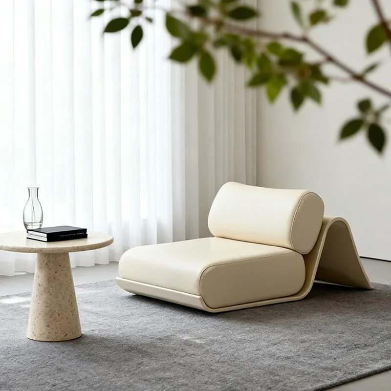 Black and white splicing module curved sofa sales office clubhouse lobby meeting leisure table and chair combination