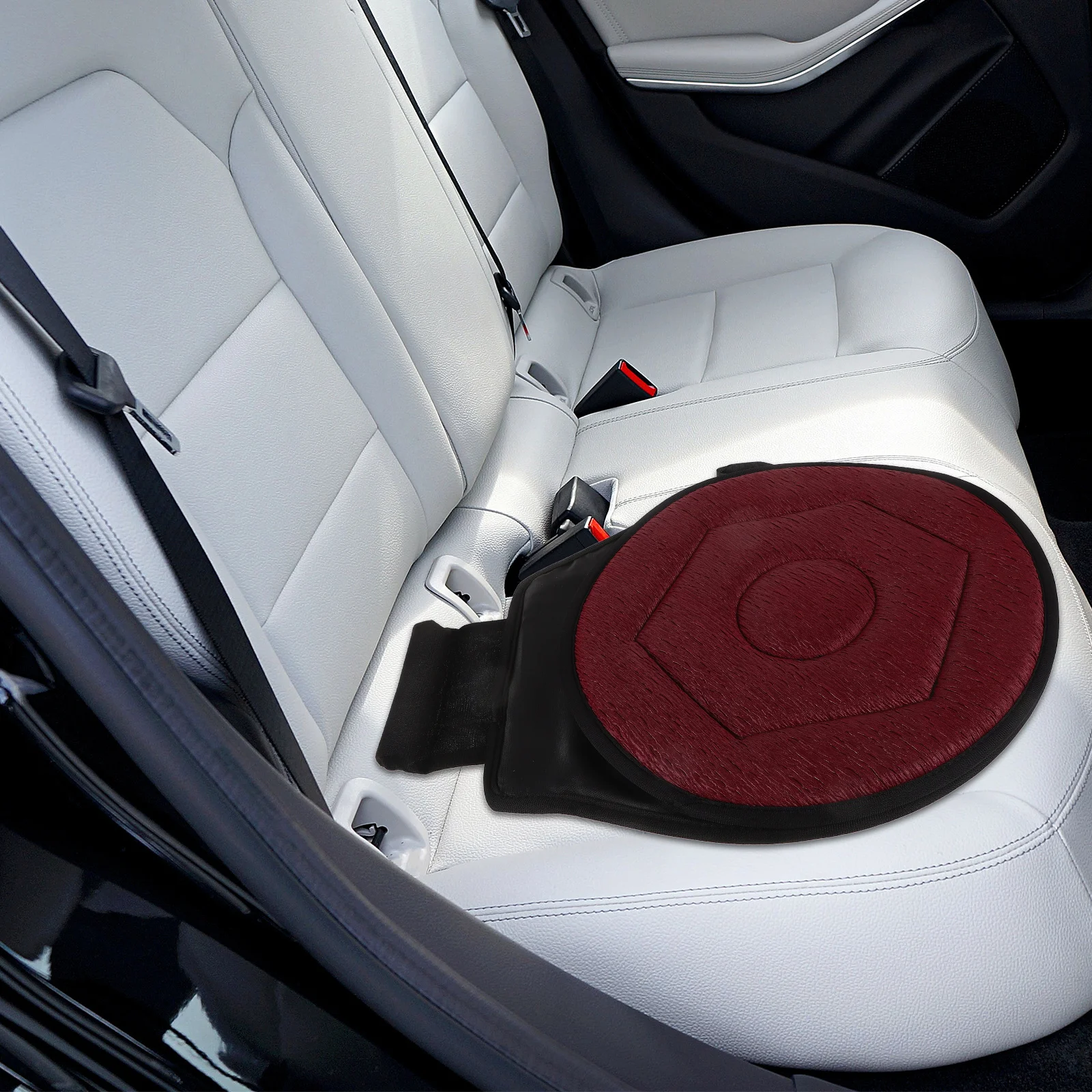 

Rotating Cushion For Car 360-Degree Swivel Auto Seat Pad Portable Support For Elderly Pregnant Reusable Car Seat Cushion