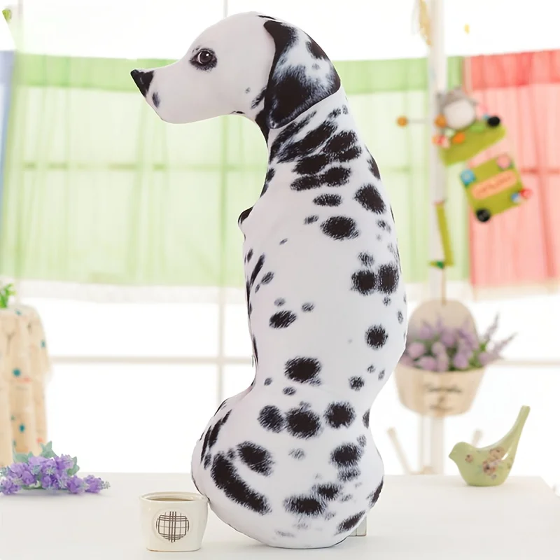 وسادة مخصصة للحيوانات الأليفة على شكل كلب، طباعة رقمية مزدوجة الجوانب، وسادة مكافئة للزينة واقعية، متعددة الاستخدامات لجميع المواسم