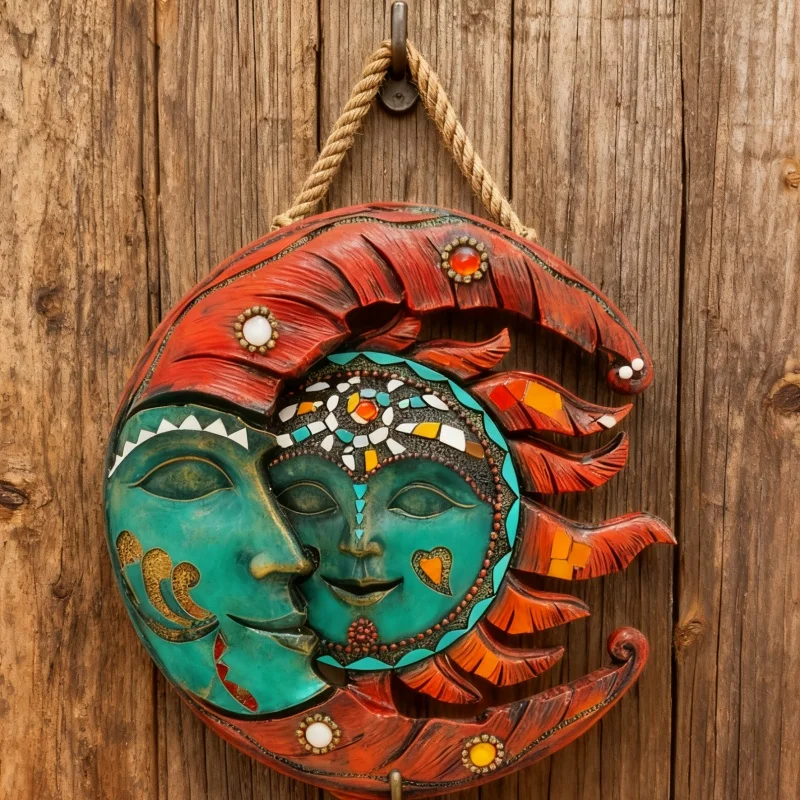 

Силиконовая форма, индийский благоприятный тотемный орнамент, производственный материал из гипсовой эпоксидной смолы своими руками, инструмент для внутреннего украшения