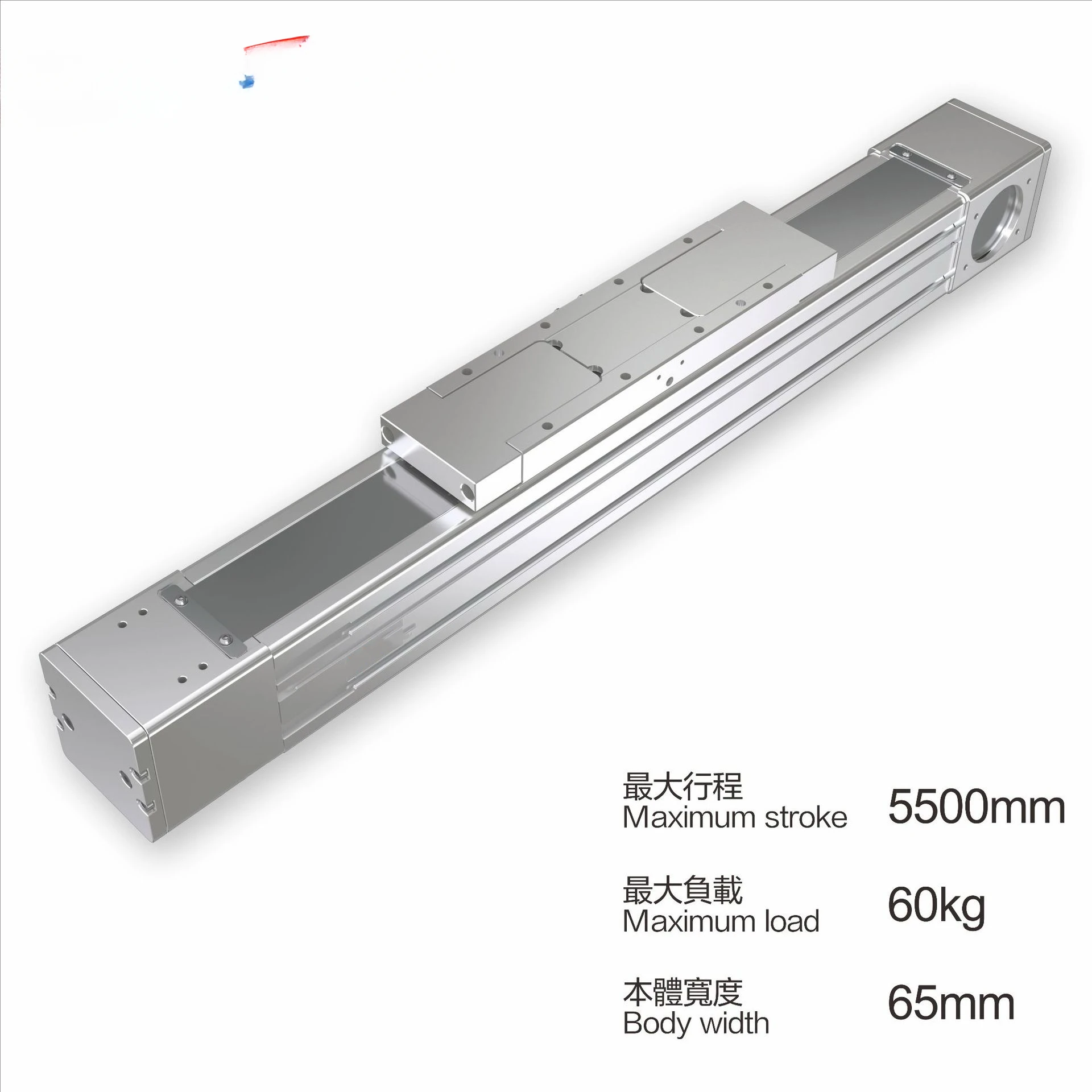 Series High Speed Belt Driven  long stroke Dust-Resistant Linear slide motion Axis table