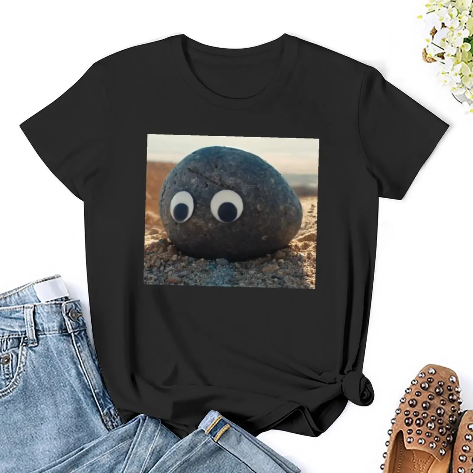 Rock Universe T-Shirt customizeds sweat summer top Blouse white t-shirts for Women