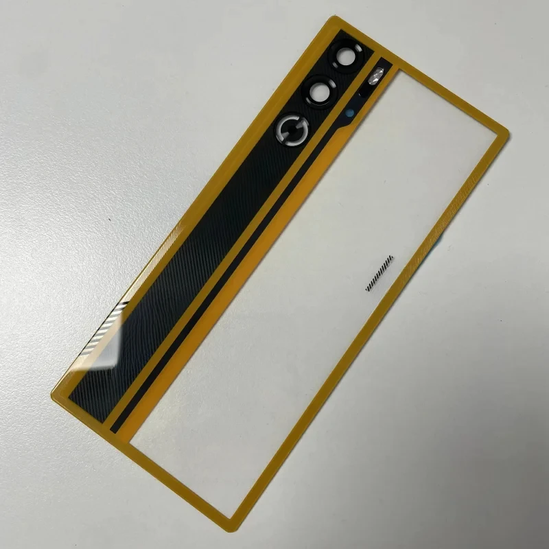 

For ZTE Nubia Red Magic 9Pro 9Pro NX769J Glass Back Cover Repair Replace Phone Battery Door Case With Camera Lens