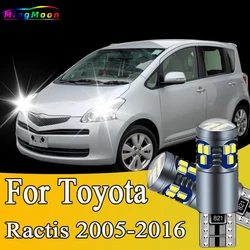 2Pcs T10 Car LED Bulbs Interior Parking Lamp Clearance Lights For Toyota Ractis 2005-2010 2011 2012 2013 2014 2015 2016