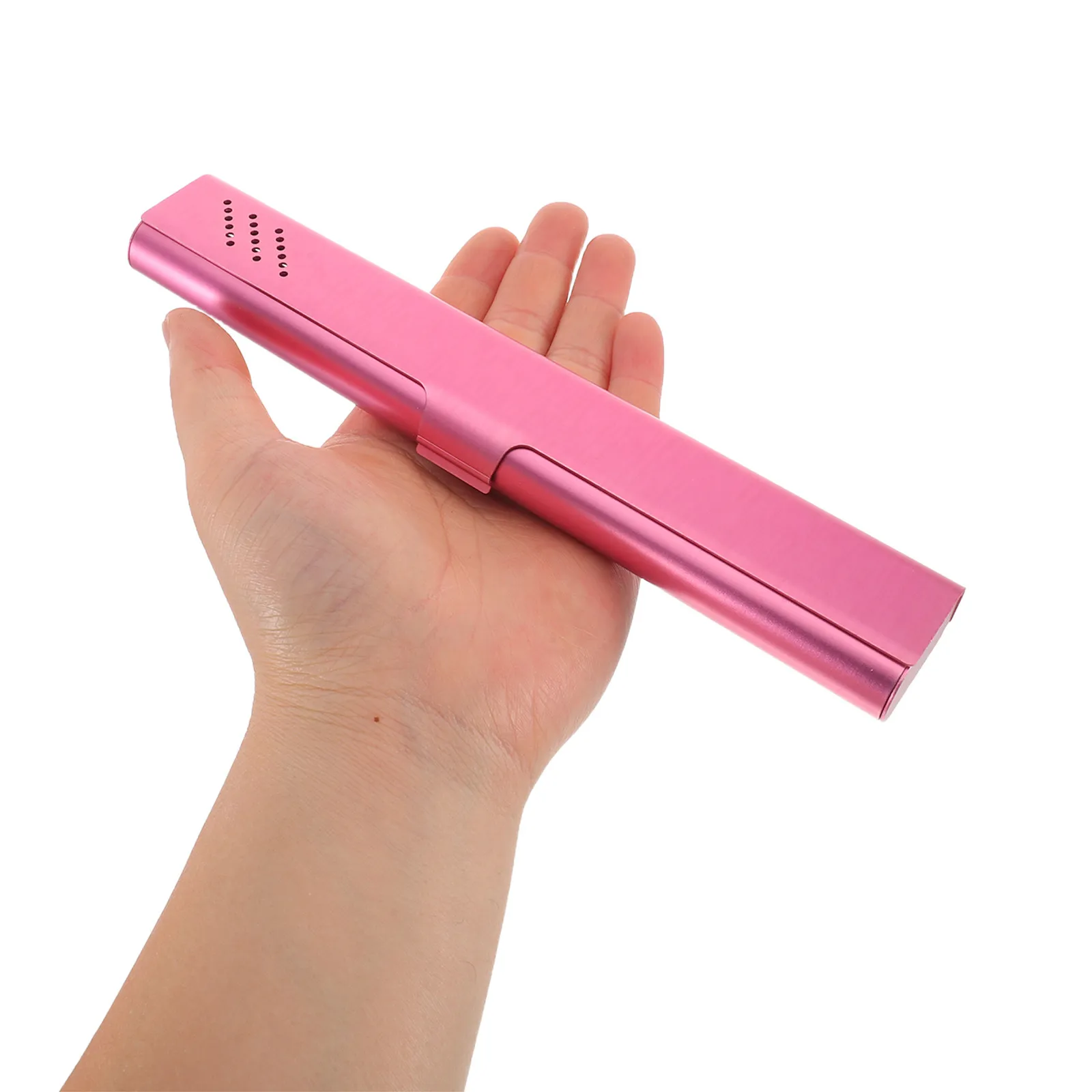 Aluminum Toothbrush Case Portable Holder Travel Manual Tooth Brush Container School Camping Business Trip Ventilated
