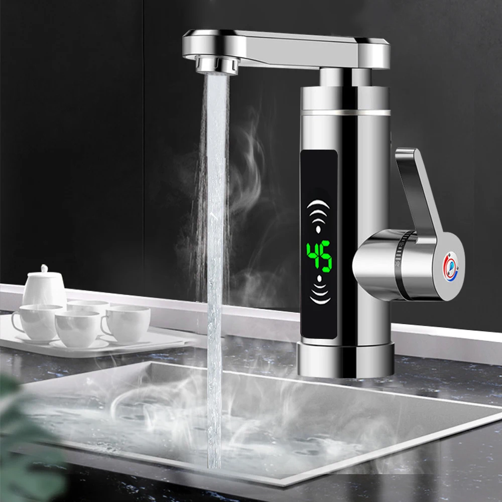 Electric Hot Faucet Three-Second Quick Heat Instant Heating Type Kitchen Hot And Cold Kitchen Faucet Tools