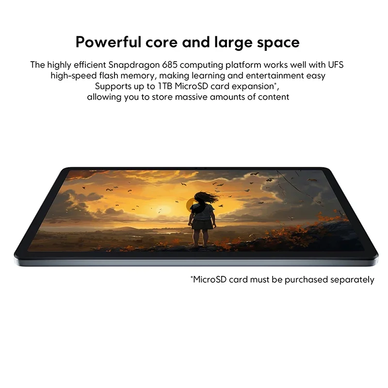 Lenovo Xiaoxin Pad 2024 태블릿 글로벌 ROM 6GB 128GB Qualcomm Snapdragon 685 Octa Core 11" 화면 GPS WIFI Android 탭