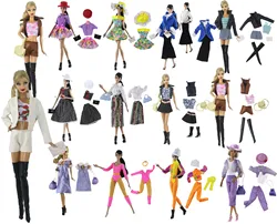 1 Set Doll Clothes 1:6 Scale Dress Outfit for 11.5 inch 30cm Doll Many Style for Choice Gifts for girls doll accessories #3