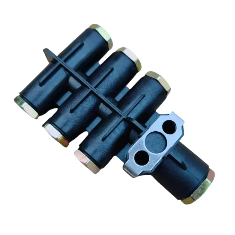 

Solenoid Valve Connector / Air Circuit Distribution Module ( WG9000360404) - Fits SINOTRUK Haohan/HOWO/SITRAK, Shacman Delong