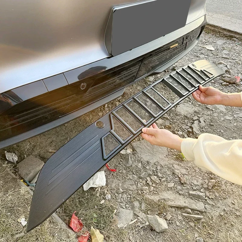 For CHANGAN DEEPAL E07 2025-2026 Car Modify Front Buckle Insect Proof Net Auto Front Bumper Center Intake Grille Cover Accessory