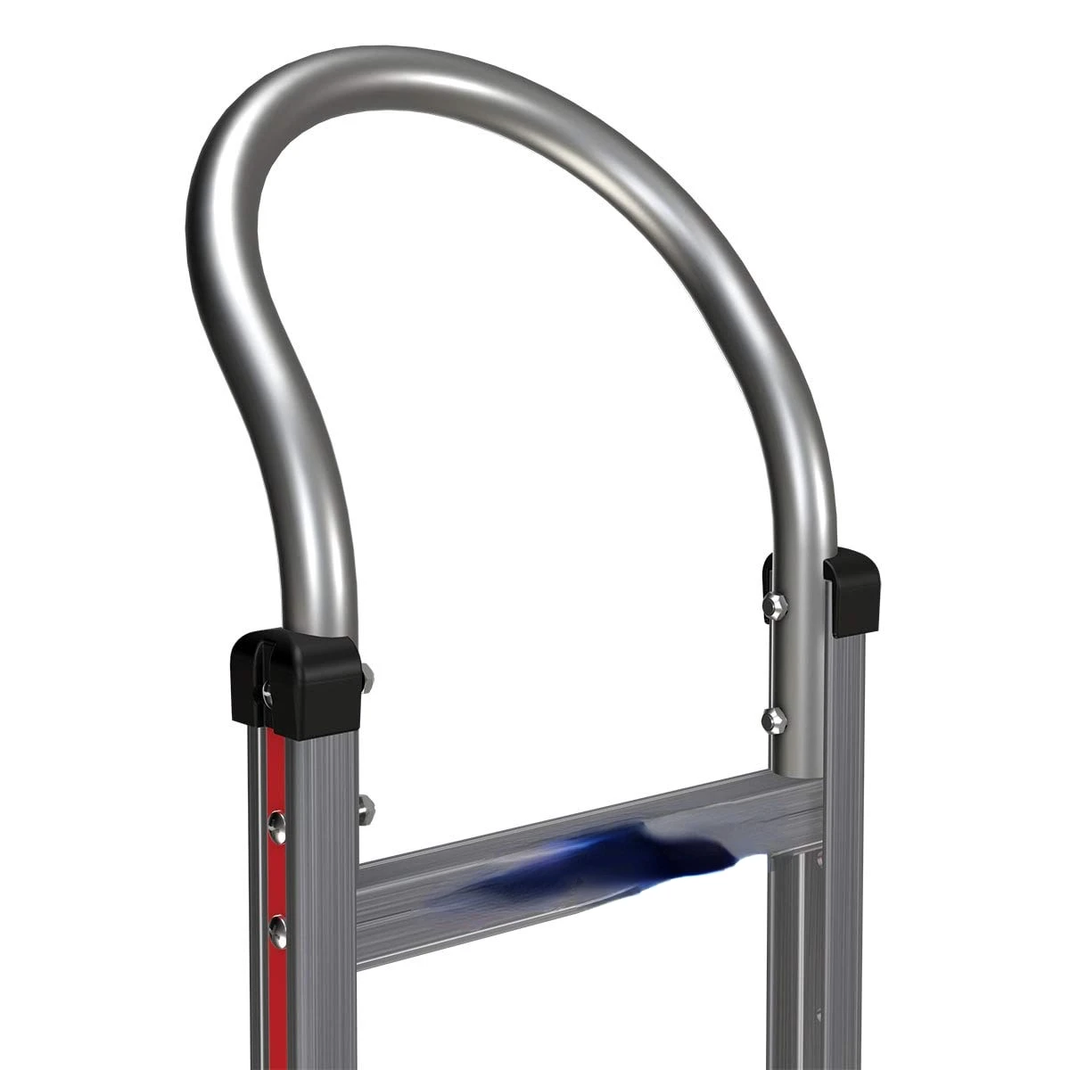 Aluminum Hand Truck, Horizontal Loop Handle, 14