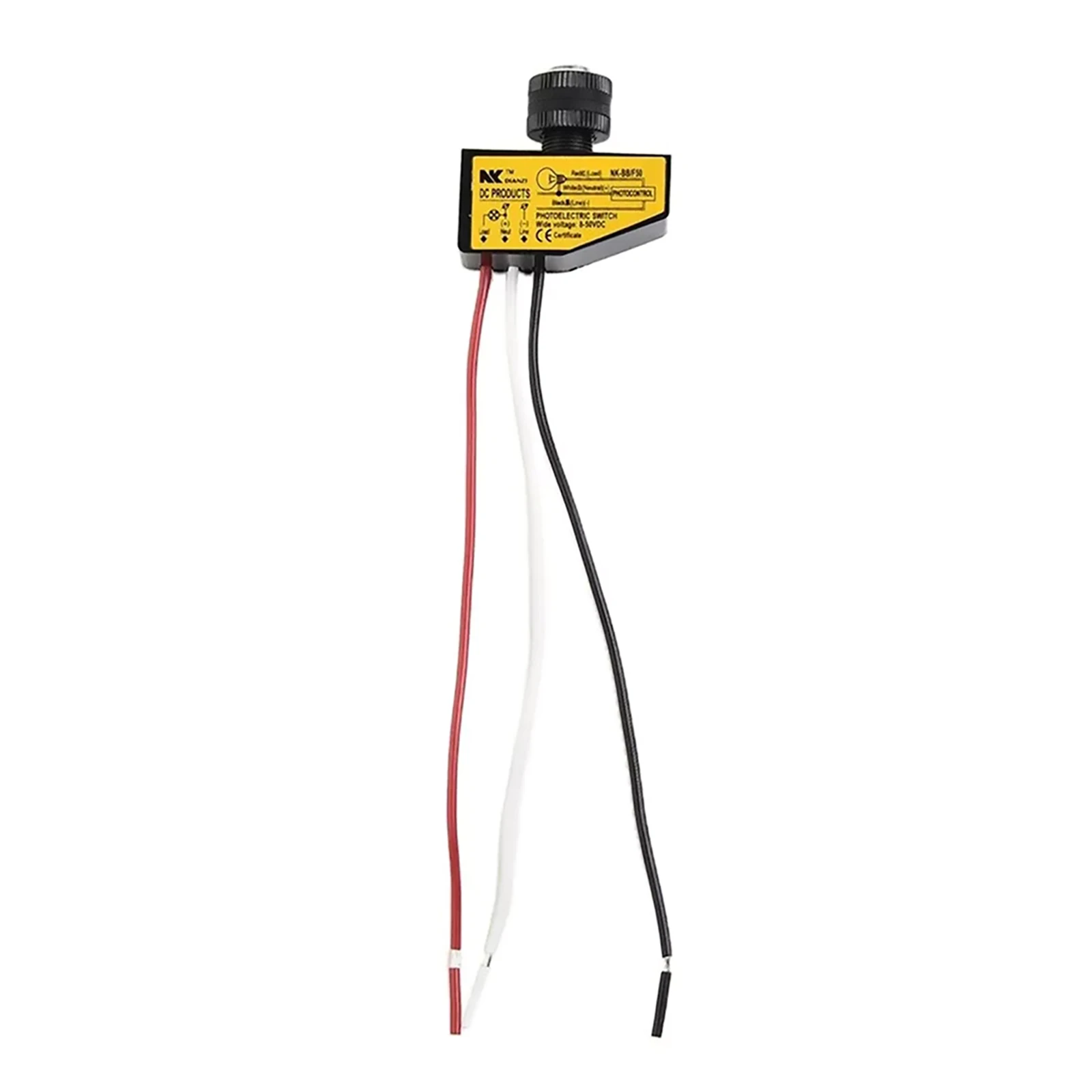 Automatic Light Sensor Control Switch NK-BB/F50 3.5A DC12V 24V 36V 48V Dusk to Dawn Photocell Switch