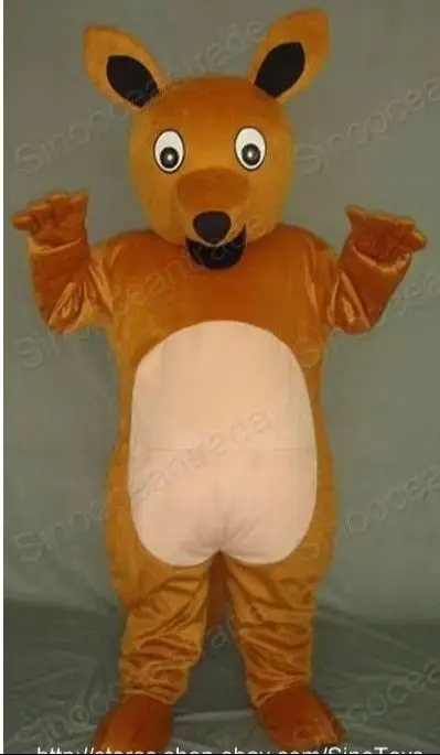 大人のためのカンガルーマスコットコスチューム,派手なハロウィーンドレス,コスプレ衣装,クリスマス服,誕生日パーティー,ファッションデザイン