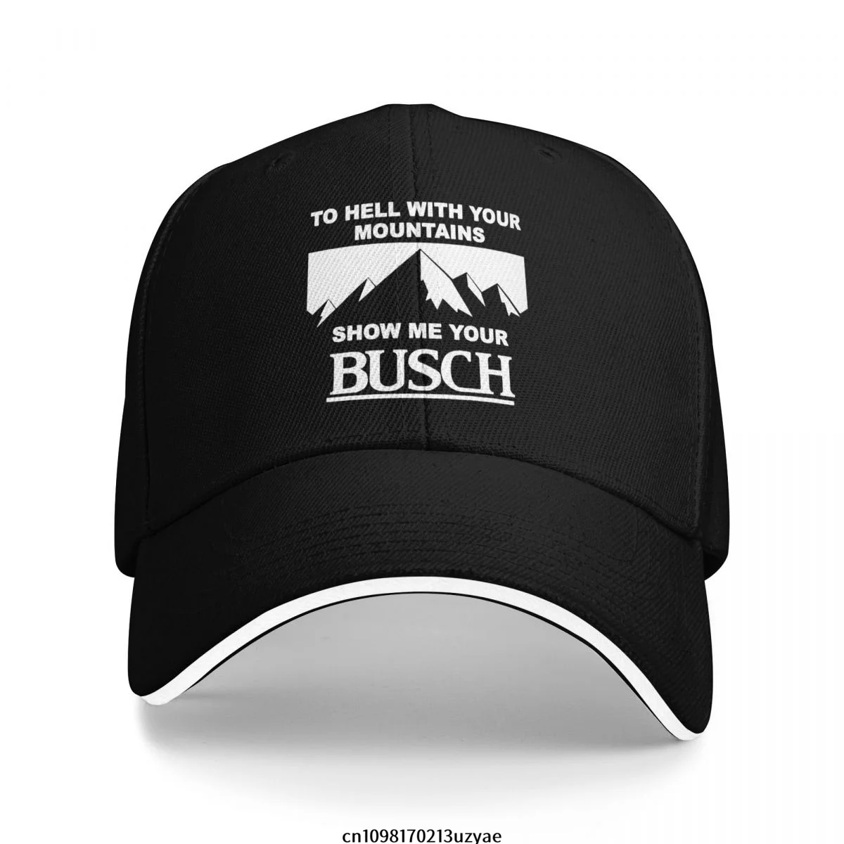 

The Hell With Your Mountains Baseball Caps Hip Hop Sandwich Cap Men Women Adjustable Outdoor Sport Hat