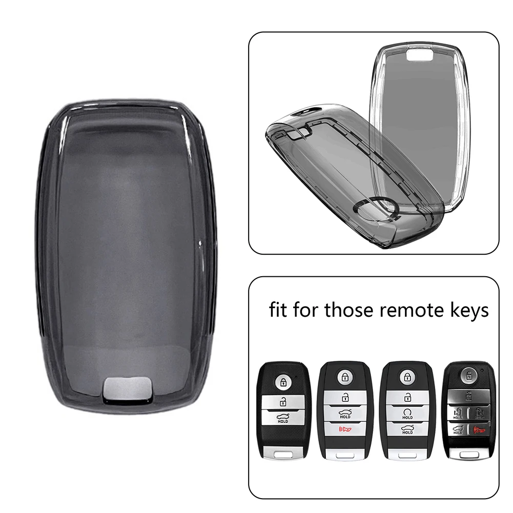 

Transparent Key Case Cover Shell For Kia -Optima Sorento Sedona Carnival 2014-2022 Key Fob Case Cover For Kia Car Accessories