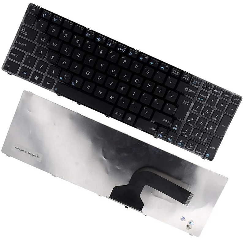 Teclado de repuesto para ASUS N53 N53SV N61 A52 A53 A54 A73 B53 K52 K53 K55 K73 X52 X53 X54 X55 X55A X55C X55V X66 X72 X75 F50