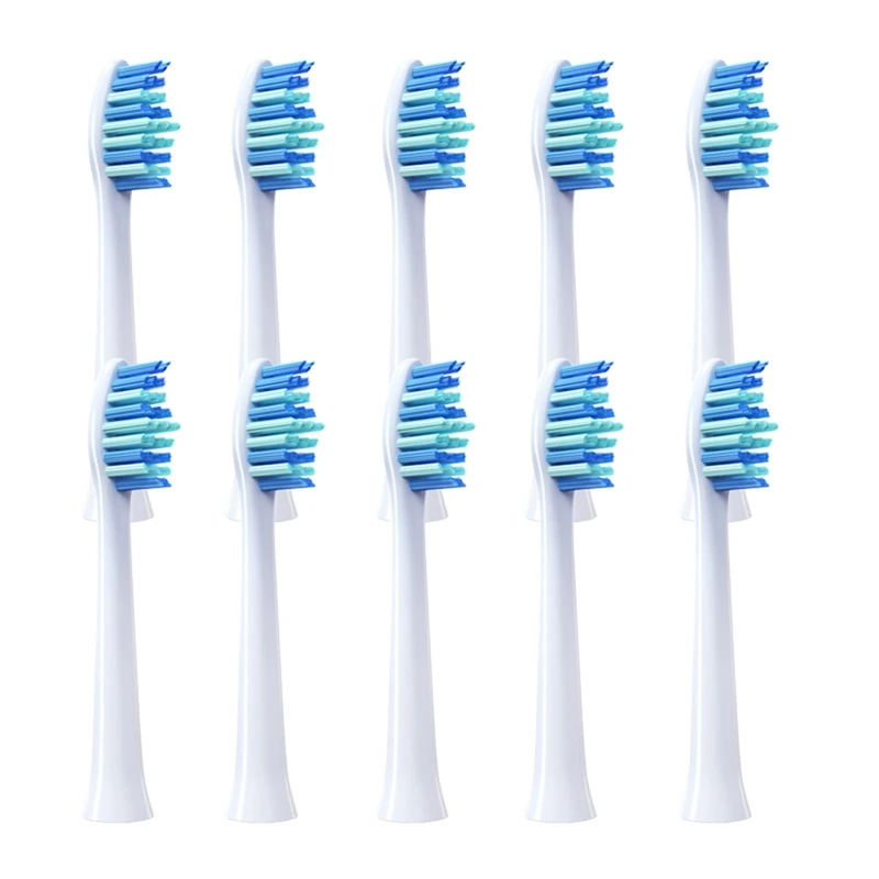 10PCS Replacement For HUAWEI/Lebooo/Fupai/KKC/ZR Smart Electric Toothbrush Clean Brush Heads  Replace Brush Head