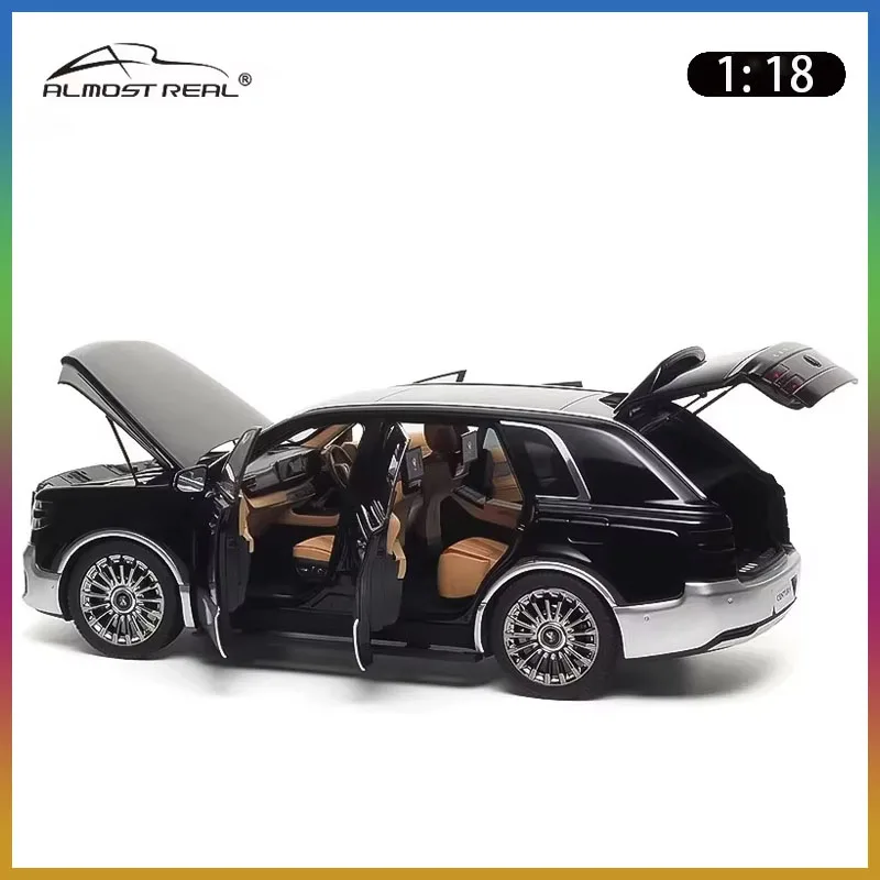 

New Almost Real Car Model Toyota Century Right-hand Drive Fully Open 1/18 Car Model 2026 Alloy Simulate Model Collect Toy Gift