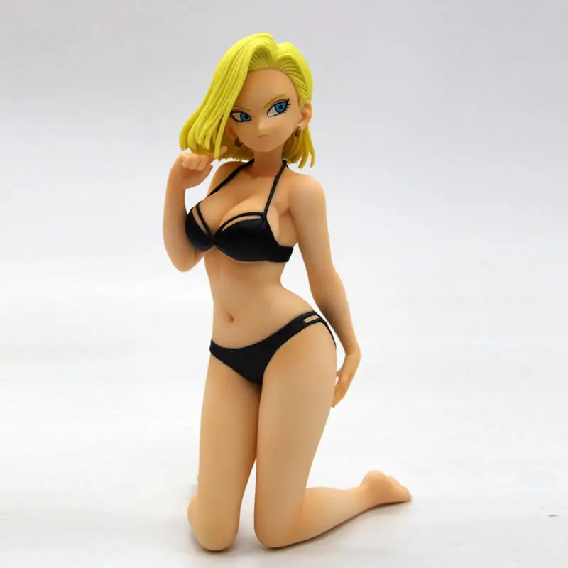 

1/7 оригинальная модифицированная фигурка DBZ ANDROID 18, бикини Ver Makaizou, ПВХ, индивидуальные R18, милые аниме-фигурки для девочек, A-0327