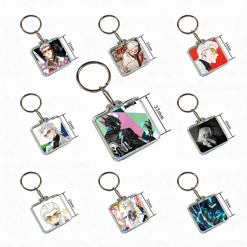 To Be Hero X Manga  Acrylic Keychain Handmade Hanging Ornaments for Clothes Backpack Decoration Accessories Gifts with Friends