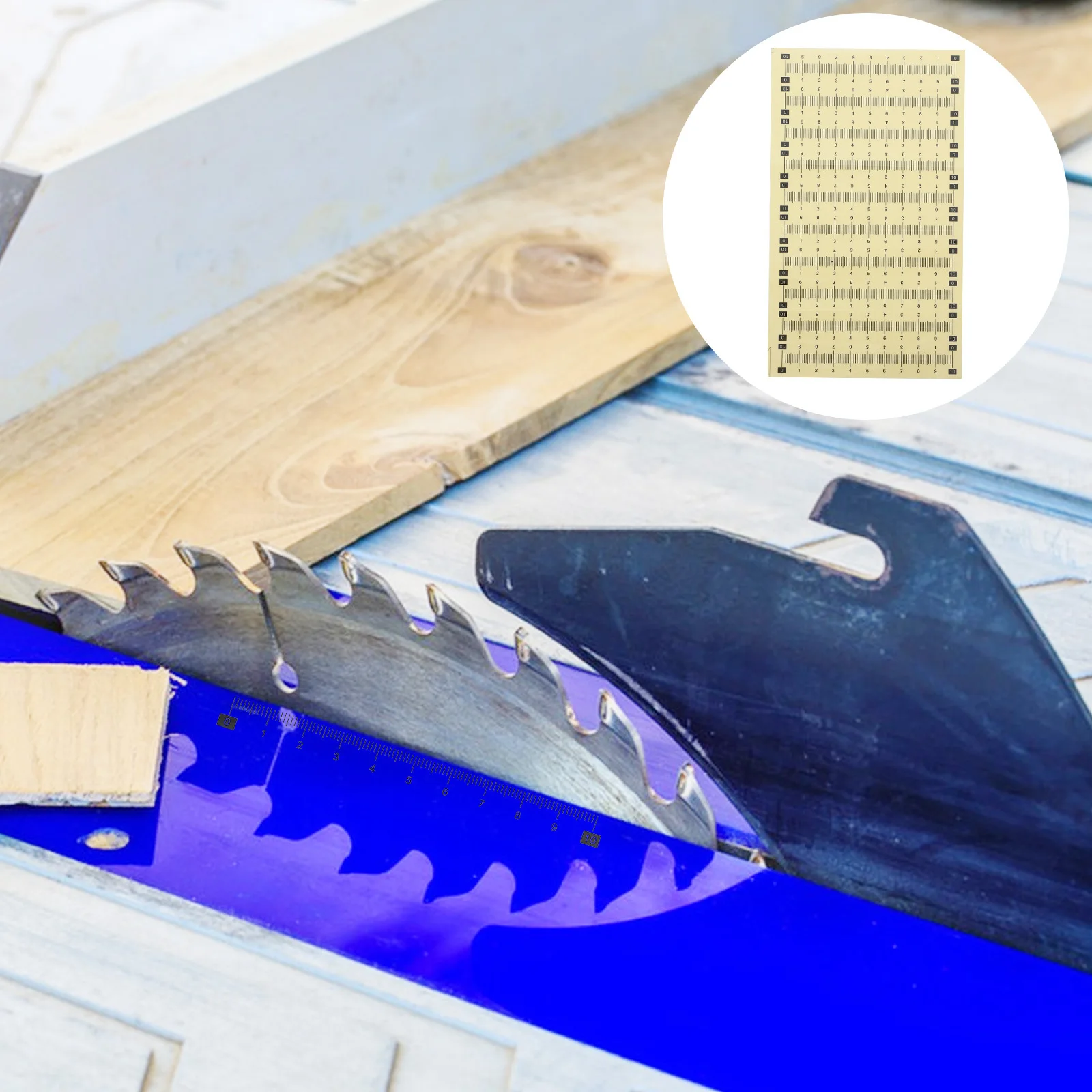 

Measuring Tape Sticker Waterproof Adhesive Scale Ruler Clear Peel Stick Fish Measuring Ruler For Boat Stair Fishing