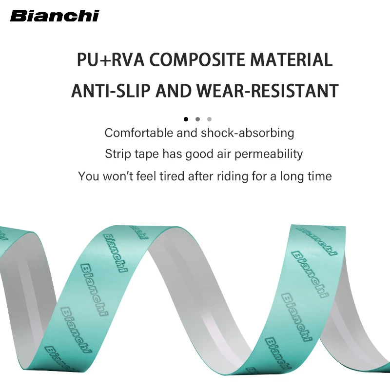 Anti-slip Road Bike Handlebar Tape 1 Pair PU+EVA Anti-Vibratio Bicycle Tape With 2 Bar Plug Road Bike Cycling Equipment