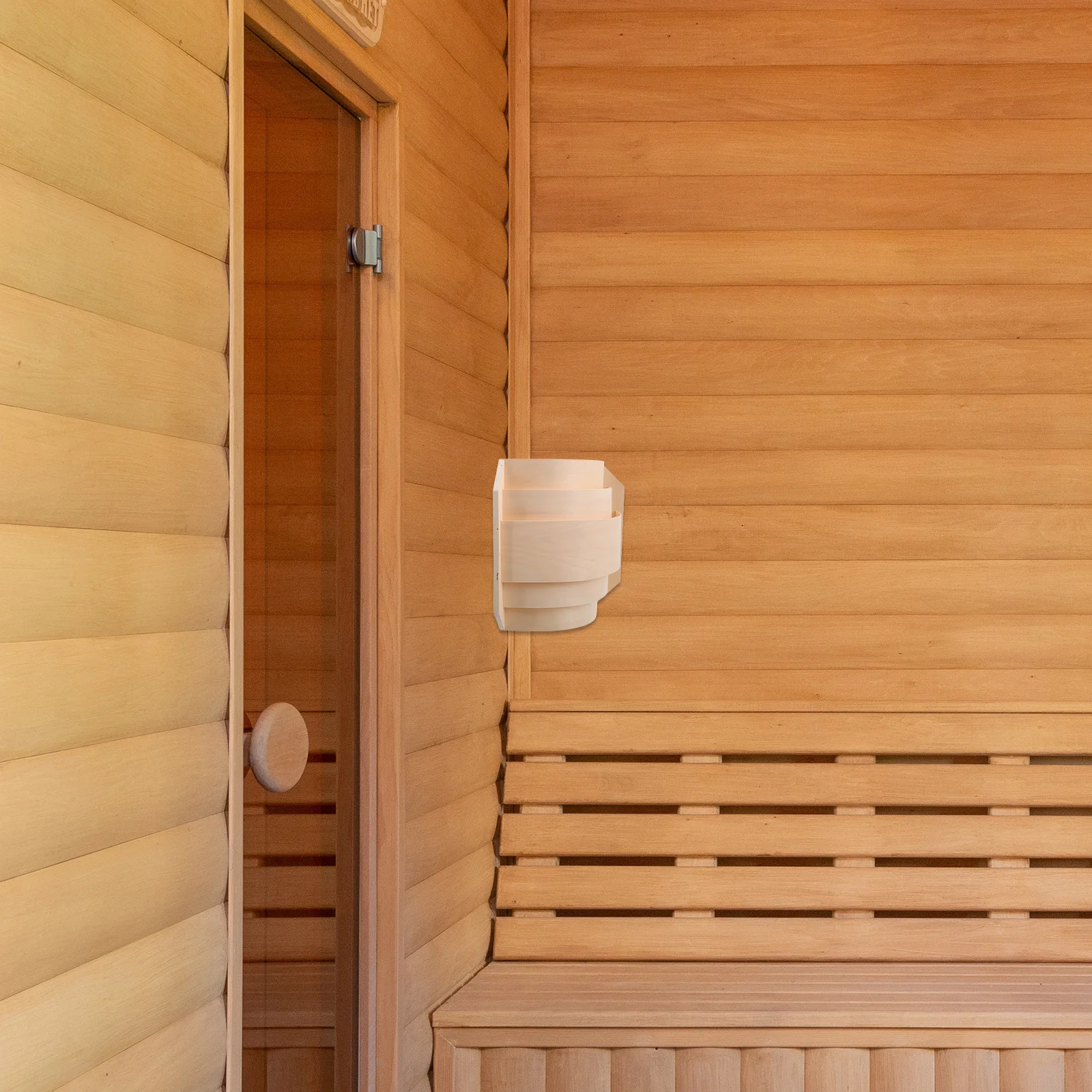 

Room Light Shade Replacement Thin Translucent Wooden Cover For Corner Sauna Humidity Resistant Lampshade Sconce Shell Decorative