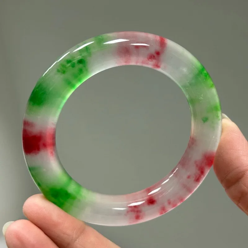 

New Natural Ice Quartzite Jade Women's Bracelet, Temperament Model